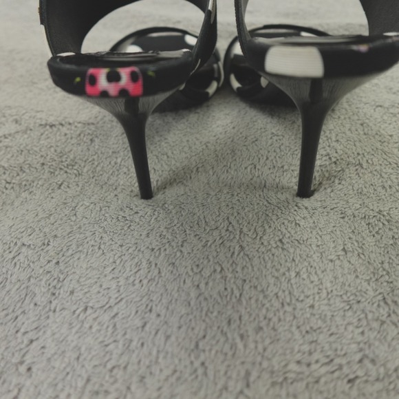 Versace x Dua Lipa Butterflies 95 mm‎ Canvas Mules - Picture 8 of 14